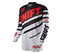 SHIFT ASSAULT RACE JERSEY - BLACK/WHITE